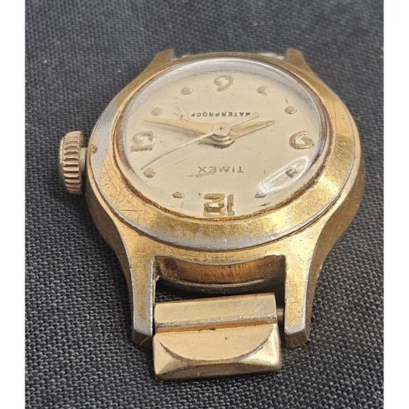 Vintage Timex US Time Corporation Waterproof Wrist Watch 1950's As Is - Picture 4 of 6